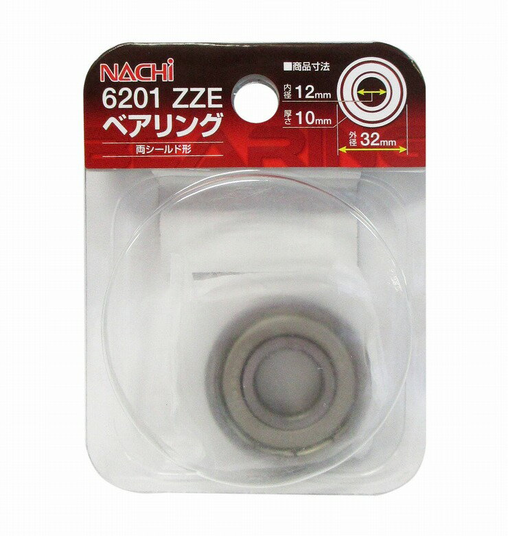 ARC �ʥ�(NACHi) �٥���� ���12mm ����32mm 6201-ZZE