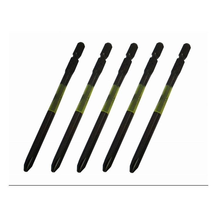 兼古製作所(ANEX) 黒龍靭ビット 段付 5本組 +2×100 ABRD5-2100