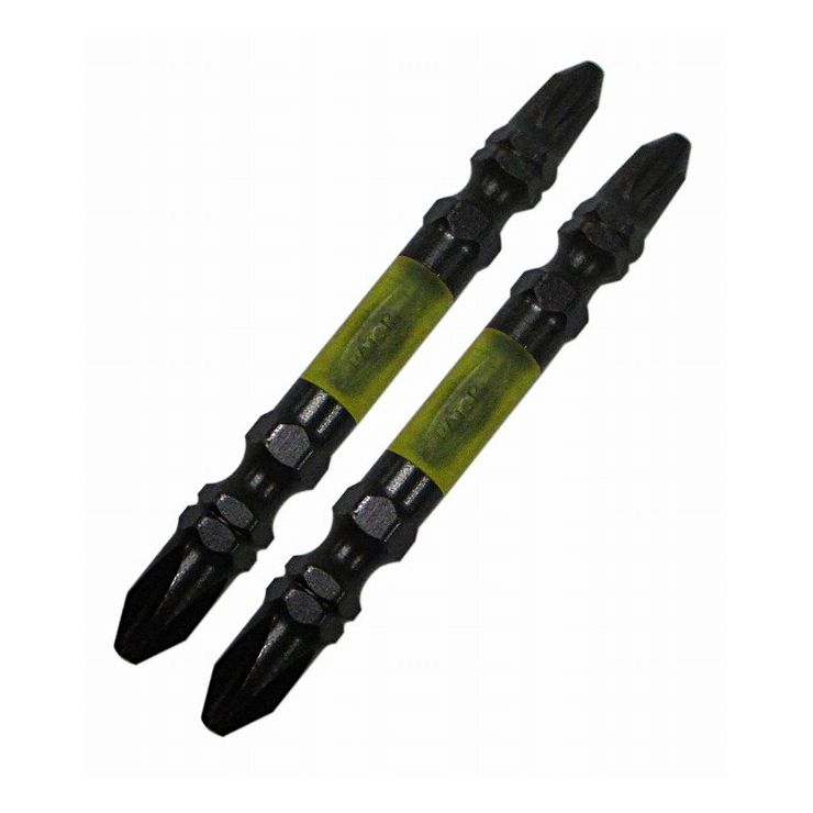 兼古製作所(ANEX) 黒龍靭ビット タフ 2本組 +2×65mm マグネット付き ABRM-2065