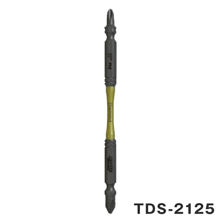 サンフラッグ(SUNFLAG) ダイヤモンド強鉄ビット +2×125mm 細太コンビヘッド 40V対応 TDS-2125