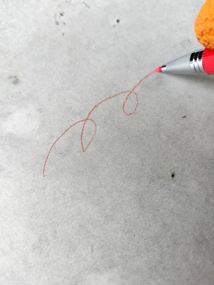 祥碩堂 SHOSEKIDO 玄武 シャープペンシル 替芯 6本入 建築・工業用 硬芯2.0mm 赤 100ーR6 3