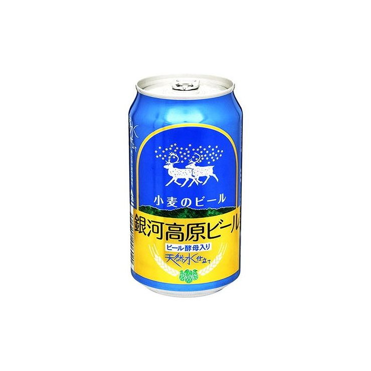 【まとめ買い】 (株)銀河高原ビール 銀河高原ビール 小麦のビール 缶 350ml x24個セット まとめ お酒 アルコール(代引不可)【送料無料】のサムネイル