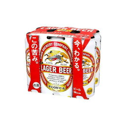 【まとめ買い】 キリンビール(株) キリン ラガービール 6缶紙パック 500X6 ×4個セット まとめ お酒 アルコール(代引不可)【送料無料】