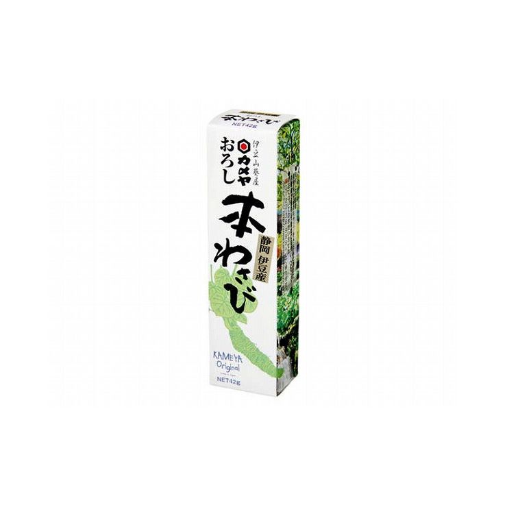 【まとめ買い】 カメヤ おろし本わさび 42g x10個セット 食品 セット セット販売 まとめ(代引不可)【送料無料】