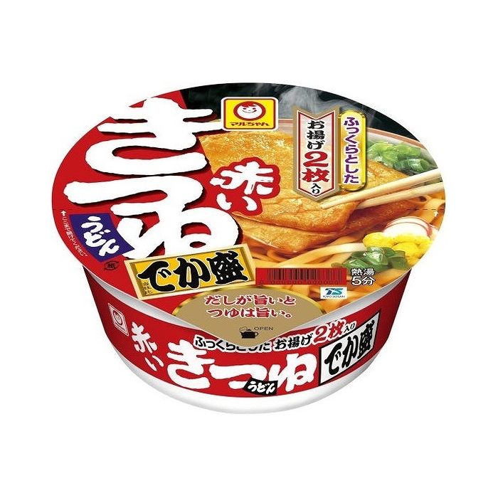 【12個セット】 マルちゃん 赤いきつねうどん でか盛 東 136g x12コ(代引不可)【送料無料】 1