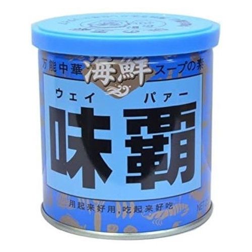 中華料理に欠かせない万能中華スープの素です 味覇は関西では知らない人がいないと言われるほどポピュラーな、風味、コクうまみと三拍子そろった万能スープの素です。その味覇の新商品、海鮮味覇は新鮮なエビをベースにあさり、昆布、オイスターなどを合わせた魚介の旨みがたっぷりの万能調味料です。海鮮スープやパスタ、海鮮粥など様々な料理にご使用頂けます。■内容量：250g×12個■商品区分：加工食品■原材料(アレルギー表記含む)食塩、食用油脂（豚脂、牛脂）、魚介パウダー（えび頭粉末、シュリンプパウダー、アサリエキス、デキストリン、その他）、粉糖、香味油／調味料（アミノ酸等）、酸化 防止剤（V．E）、（一部にえび・かに・牛肉・豚肉を含む）■保存方法：常温で保存■生産国・加工国：日本■賞味期限：別途パッケージ記載■メーカー名：廣記商行※メーカーの都合により予告なくパッケージが変更となる場合がございます。予めご了承ください。【代引きについて】こちらの商品は、代引きでの出荷は受け付けておりません。【送料について】沖縄、離島は送料を頂きます。