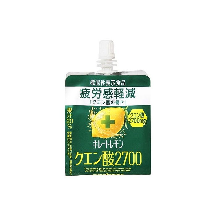 【6個セット】 ポッカサッポロ キレートレモン クエン酸2700ゼリー 165g x6 まとめ売り セット販売 お徳用 おまとめ品(代引不可)