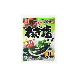 【10個セット】 理研 わかめスープスパイシーねぎ塩スープ 3袋 x10 まとめ売り セット販売 お徳用 おまとめ品(代引不可)