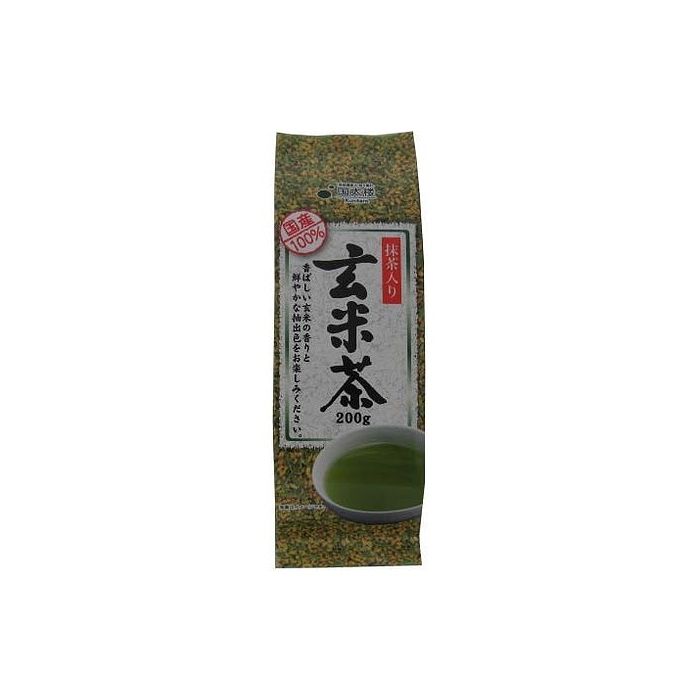 【12個セット】 国太楼 抹茶入り こうばしい玄米茶 200g x12 まとめ売り セット販売 お徳用 おまとめ品(代引不可)【送料無料】