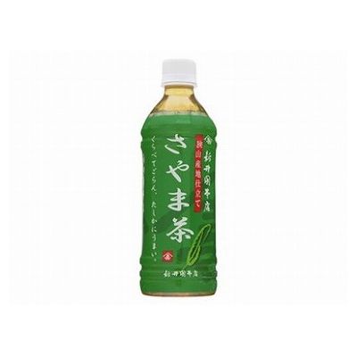 【24個セット】 新井園 さやま茶 ペット 500ml x24(代引不可)【送料無料】