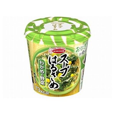 【6個セット】 エースコック スープはるさめわかめと野菜 21g x6(代引不可)