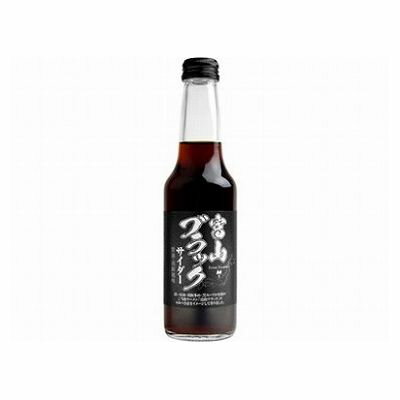 【20個セット】 トンボ飲料 富山ブラックサイダー 瓶 240ml x20(代引不可)【送料無料】