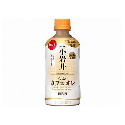 【6個セット】 キリン 小岩井Theカフェオレホット ペット 400ml x6(代引不可)