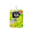 【6個セット】 たらみ おいしい蒟蒻ゼリー マスカット味 150g x6(代引不可)