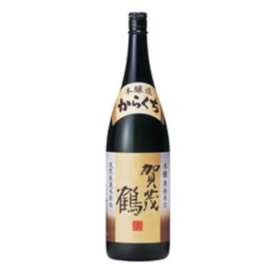 賀茂鶴酒造 賀茂鶴 本醸造 辛口 1.8L x1 代引不可 【送料無料】