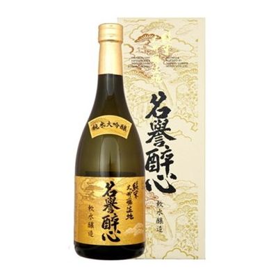 醉心山根本店 醉心 純米大吟醸生地 名誉醉心 720ml x1(代引不可)【送料無料】