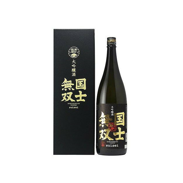 高砂酒造 国士無双 大吟醸酒 1.8L x1(代引不可)【送料無料】