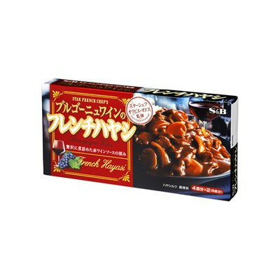 S＆B ブルゴーニュワインのフレンチハヤシ 170g x10 10個セット(代引不可)【送料無料】のサムネイル
