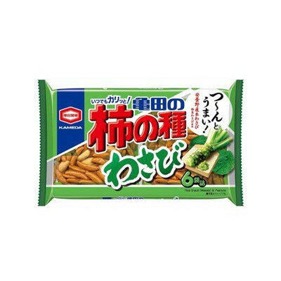 亀田製菓 亀田の柿の種 わさび 164g x12 12個セット(代引不可)【送料無料】