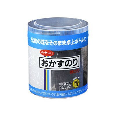 白子のり 味おかず 香 卓上 10切80枚 x12 12個セット(代引不可)【送料無料】