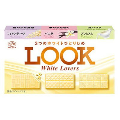 不二家 ルック ホワイトラバーズ 43g x10 10個セット(代引不可)のサムネイル