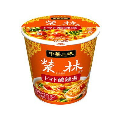 無料 カップスープ 明星 中華三昧 榮林 トマト酸辣湯 18g×24個入×1ケース 発売日：2022年10月17日