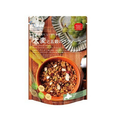 日本食品 大麦と五穀のグラノーラ 240g x4 4個セット(代引不可)【送料無料】