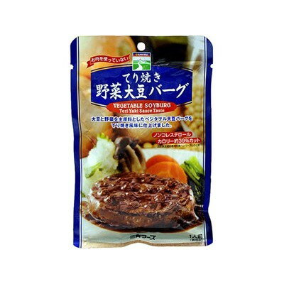 三育フーズ てり焼野菜大豆バーグ 100g x15 15個セット(代引不可)【送料無料】