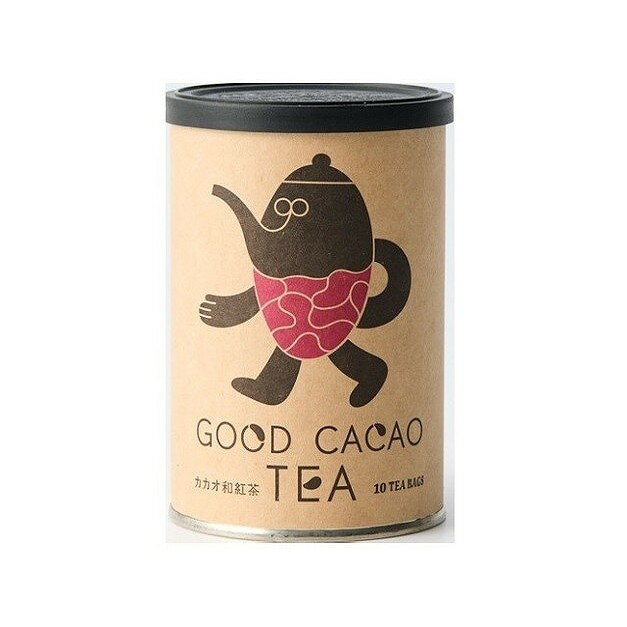 【12個セット】 GOOD NATURE MARKET カカオ和紅茶 2gx10袋 x12(代引不可)【送料無料】