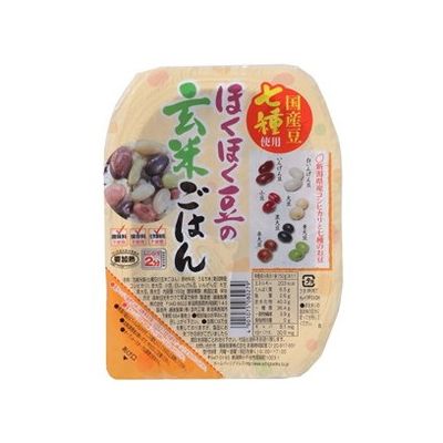 【12個セット】 越後製菓 ほくほく豆の玄米ごはん 150g x12(代引不可)【送料無料】