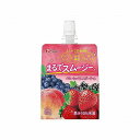 【単品6個セット】 ハウスまるでスムージー ベリーミックス&ピーチ味 150gx6 まとめ買い まとめ売り お徳用 大容量 セット販売(代引不可)【送料無料】