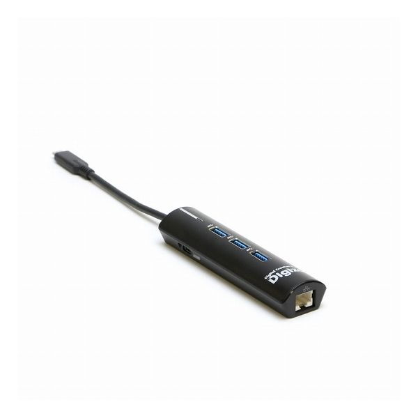 vXg Digizo USB3.1 TypeChbLOXe[V~j LAN ubN PUD-PDC3LBKAyz