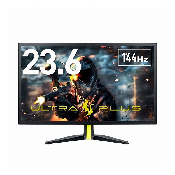 プリンストン ULTRA PLUS ゲーミングモニター 23.6型ワイド フルHD 144Hz FreeSync DisplayPort TNパネル PTFGSA-24W【送料無料】