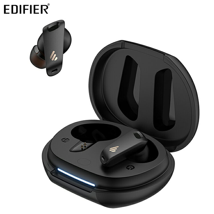 【日本正規代理店品】 Edifier Neobuds S 完全ワイヤレスイヤホン ハイレゾ対応/Qualcomm Snapdragon sound対応/アクティブノイズキャンセリング/Bluetooth 5.2 ED-NBDS-BK【送料無料】