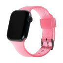 【日本正規代理店品】 URBAN ARMOR GEAR U by UAG AppleWatch 41 40 38mm用バンド Series 1-8 & SE 1-2 Gen LUCENT ピンクサンド UAG-UAWSL-PS【送料無料】