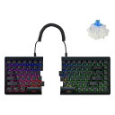 Barocco Mistel MD770 RGB (英語配列/青軸) 左右分離型 有線式 メカニカルキーボード 【日本正規代理店品】 ML-MD770R-U-B...