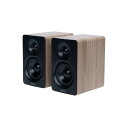 Edifier M60 2ch コンパクトデスクトップスピーカー 66W/ハイレゾ/Bluetooth クラシックオーク 【日本正規代理店品】 ED-M60-C...