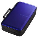 サンワサプライ ブルーレイディスク対応セミハードケース(104枚収納・ブルー) FCD-WLBD104BL(代引不可)