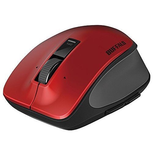 BUFFALO 無線 BlueLED プレミアムフィットマウス Mサイズ レッド BSMBW500MRD(代引不可) BUFFALO 無線 BlueLED プレミアムフィットマウス Mサイズ レッド BSMBW500MRD(代引不可)