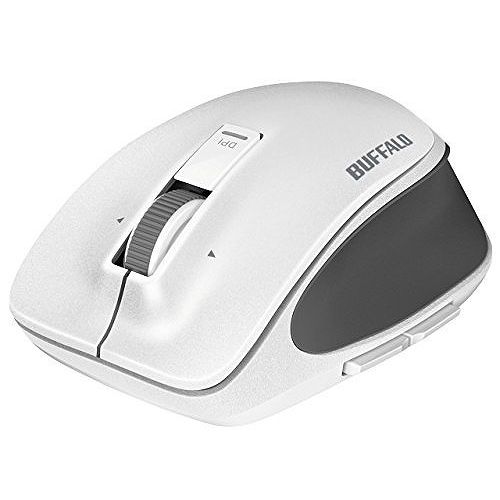 BUFFALO 無線 BlueLED プレミアムフィットマウス Mサイズ ホワイト BSMBW500MWH(代引不可) BUFFALO 無線 BlueLED プレミアムフィットマウス Mサイズ ホワイト BSMBW500MWH(代引不可)