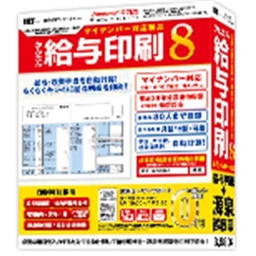 アイアールティー かんたん給与印刷8 IRTB0491(代引不可)【送料無料】