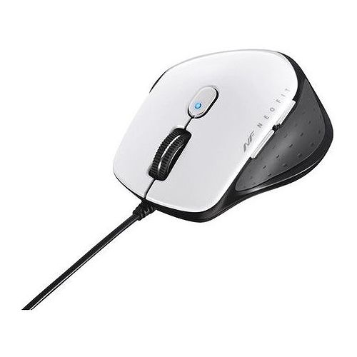BUFFALO 有線 BlueLED 5ボタン ネオフィットマウス Sサイズ ホワイト BSMBU510SWH(代引不可) BUFFALO 有線 BlueLED 5ボタン ネオフィットマウス Sサイズ ホワイト BSMBU510SWH(代引不可)
