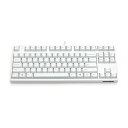 ダイヤテック Majestouch2 HAKUA 87キーUS配列 Tenkeyless 茶軸 USB/PS2 マットホワイト FKBN87M/EMW2(代引不可)