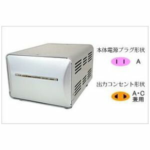 カシムラ 海外国内用型変圧器220-240V/2000VA NTI-151(代引不可)
