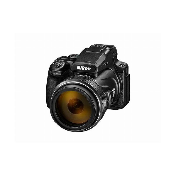 ニコン (COOLPIX)Nikon デジタルカメラ COOLPIX P1000(1605万画素 光学x125 ブラック) P1000BK(代引不可)【送料無料】