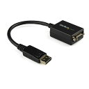 STARTECH.COM LTD DP2VGA2 DisplayPort(IX)-VGA(X)ϊA_v^ fBXvC|[g DP-VGA (D-Sub15s) ϊP[u 1920x1200 ubN(s)yz