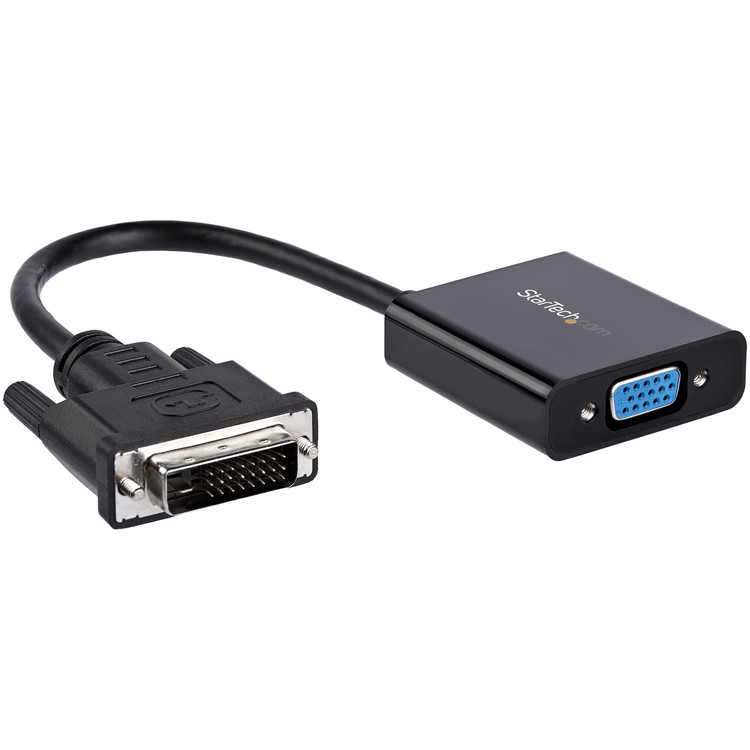 STARTECH.COM LTD DVI2VGAE DVI-D - VGAアクティブ変換アダプタ フォーマットコンバータ DVI-D オス - ..