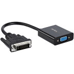 STARTECH.COM LTD DVI2VGAE DVI-D - VGAアクティブ変換アダプタ フォーマットコンバータ DVI-D オス - VGA D-Sub15ピン メス USBバスパワー対応 1920x1200 ブラック(代引不可)【送料無料】