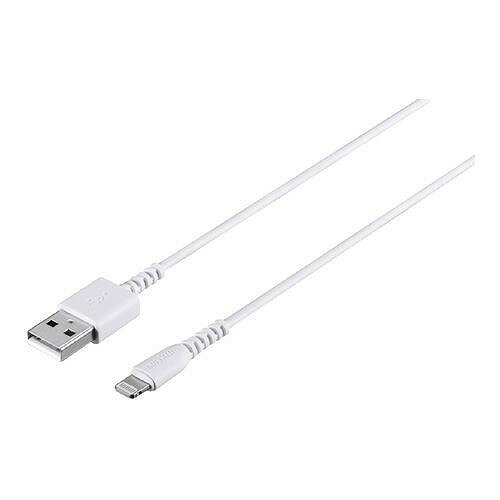 BUFFALO Lightningケーブル 0.5m ホワイト BSMPCL105WH(代引不可)