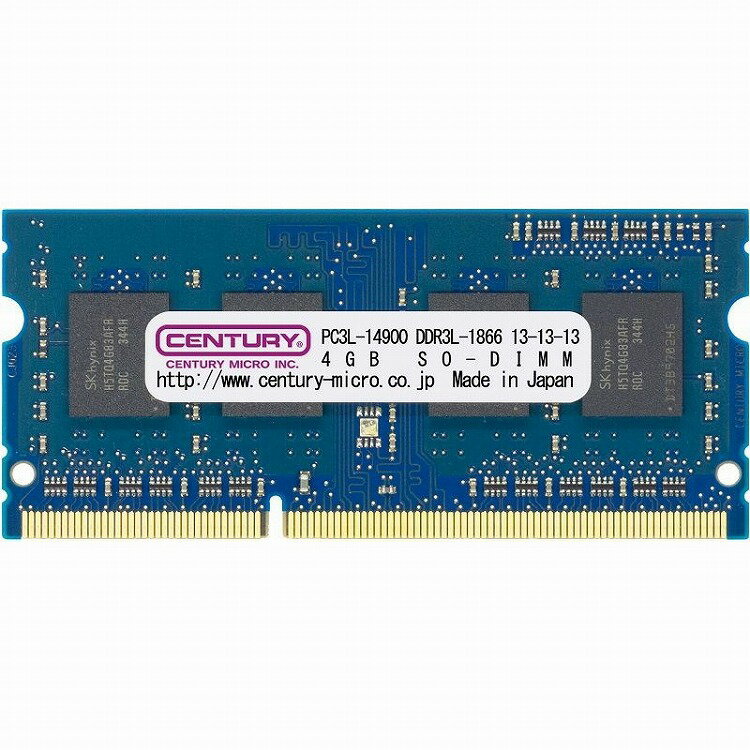 ꥳƲۡ饤մۤ㤨֥꡼ޥ NT PC3L-14900 DDR3L-1866 204p SODIMM 1.5/1.35v 4GB CD4G-SOD3LU1866(ԲġפβǤʤ16,163ߤˤʤޤ